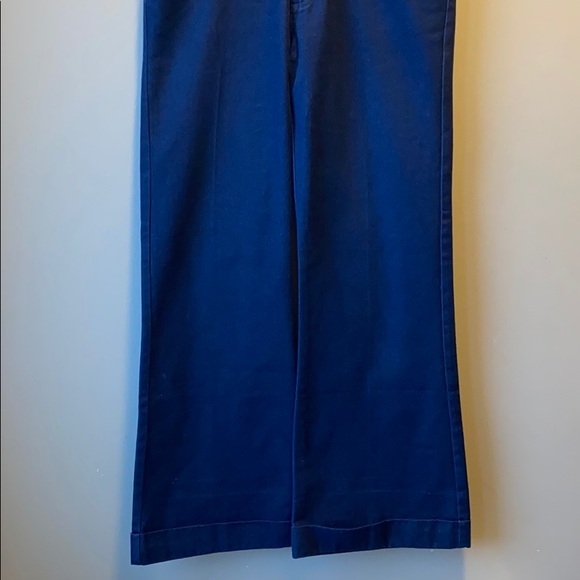 ✨NEW✨GAP TROUSER FLARE DARK BLUE JEANS EARLY 2000s - Picture 2 of 13